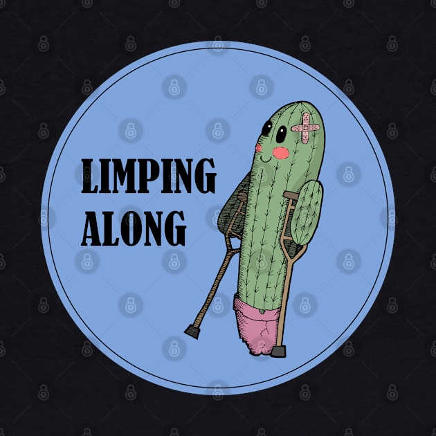 Limping Along Cactus Broken Leg by PrintablesPassions